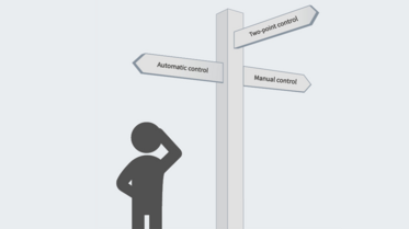 Different types of vacuum control 