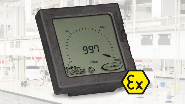 New vacuum gauge for the ATEX area DVR 3pro